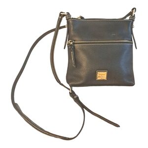 Dooney & Bourke black leather crossbody